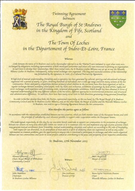 Twinning Document
